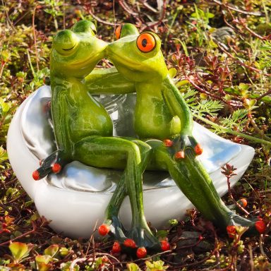 Robert und Claudia auf der Herzcouch